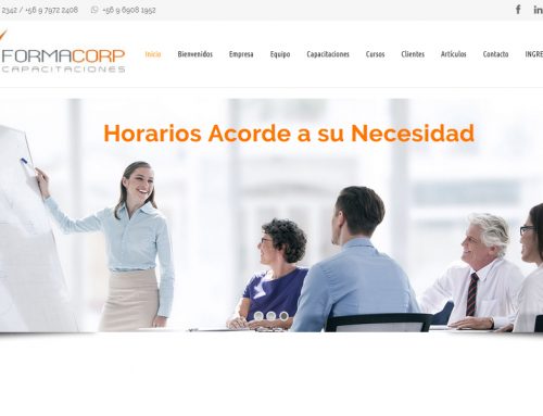 Formacorp – Sitio Web